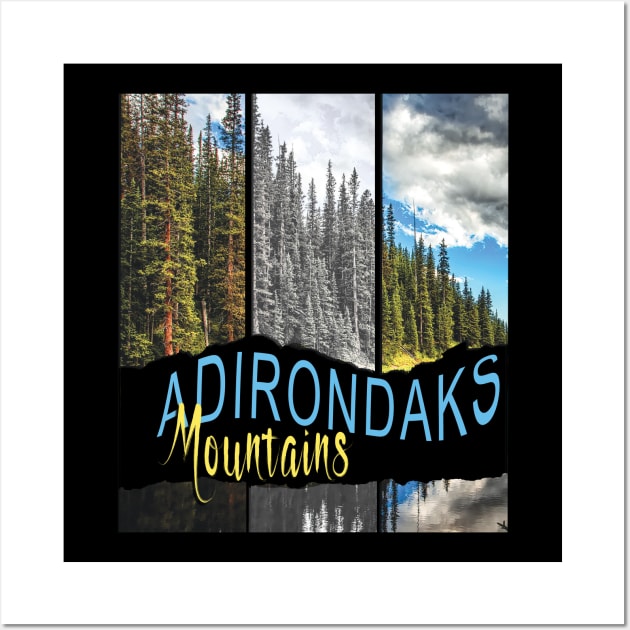 Adirondacks Wall Art by TeeText